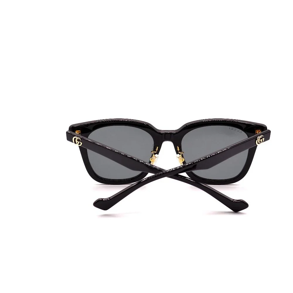 NEW GUCCI GG1000SK 003 BLACK GREY AUTHENTIC SUNGLASSES 55-20 - Picture 6 of 10